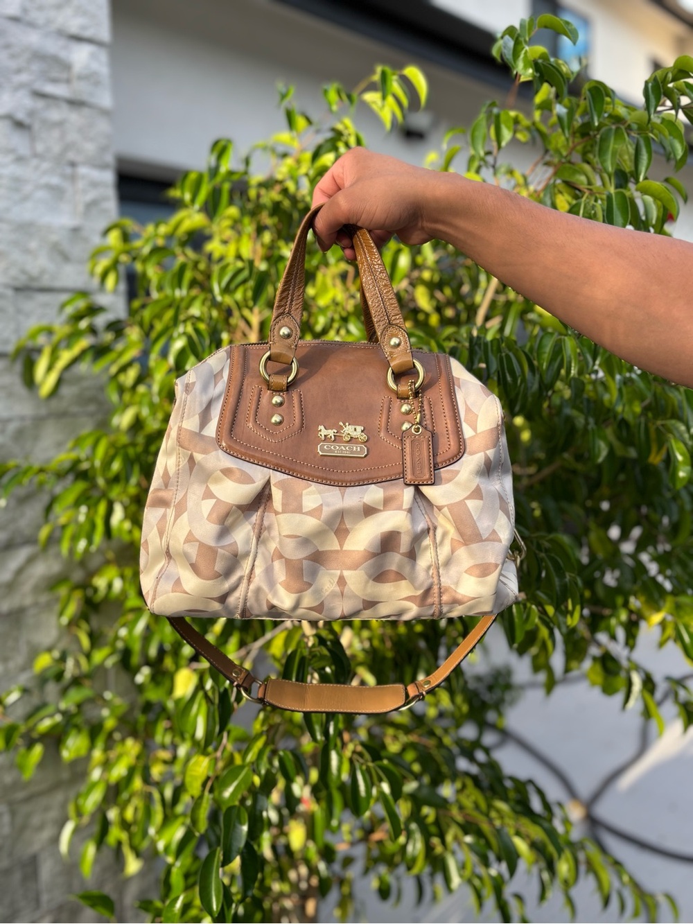 Coach Brown Bag